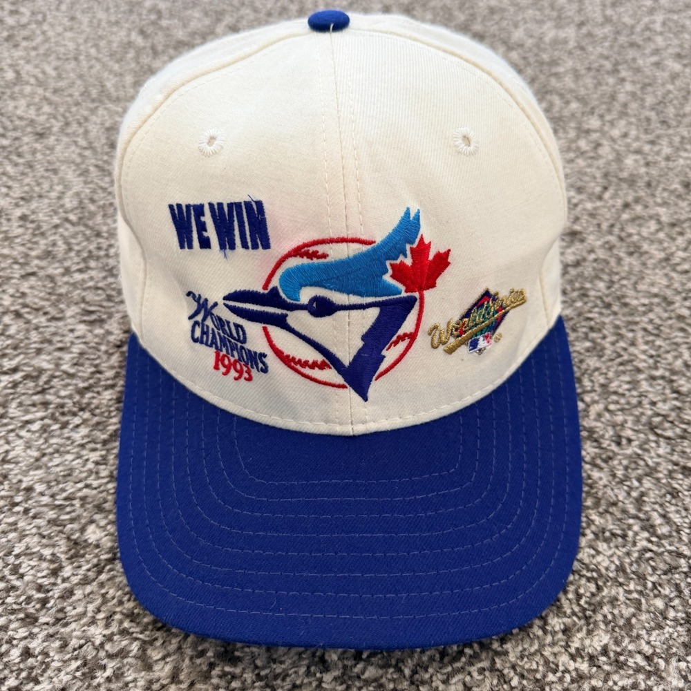 1993 World Series Champion Toronto Blue Jays Baseball Cap MLB New Era M/L USA